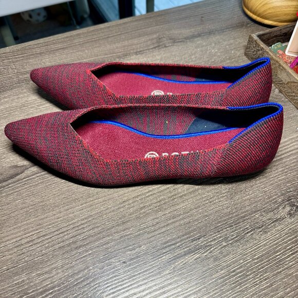 Rothy's, size 10, red, excellent condition - Picture 2 of 3